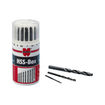 Garnitura HSS spiralnih burgija 1,0-10,0mm (19kom)