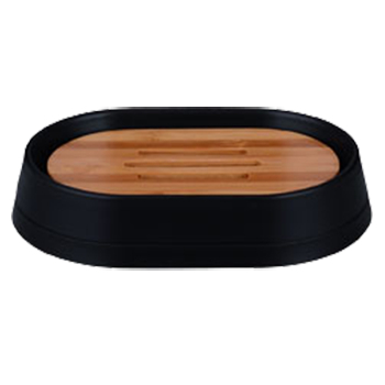 Držač za sapun, BAMBOO&BLACK