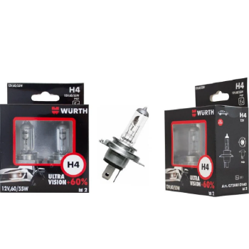Sijalica H4, 12V 60/55W - P43T,+60%,SET 2kom