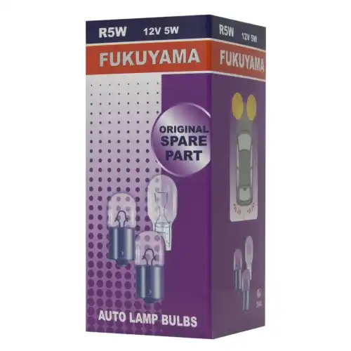 FUKUYAMA Sijalica R5W - 12V 5W - BA15S, 10/1 kom
