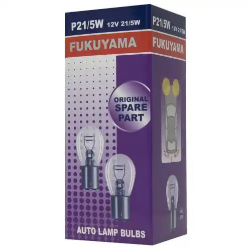 FUKUYAMA Sijalica P21/5W -24V 21/5W - BAY15D, 10/1