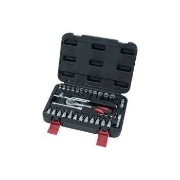 Set nasadnika sa račnom, 1/4in, 33 komada