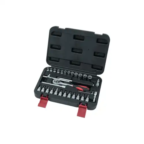 Set nasadnika sa račnom, 1/4in, 33 komada