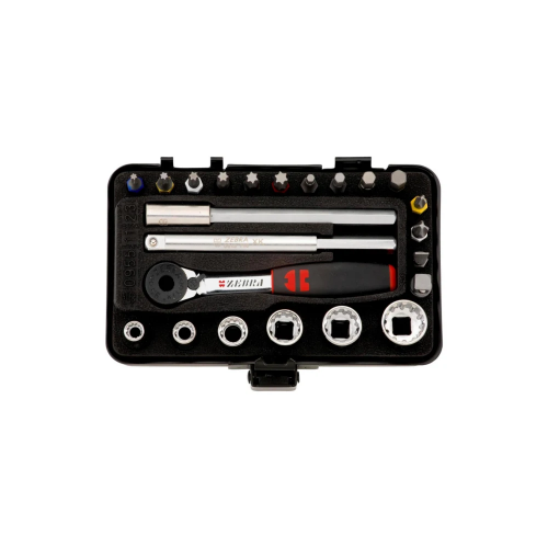 ZEBRA Multifunkcionalni set 1/4', mini, 23 komada