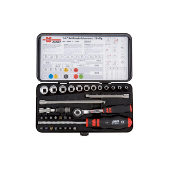 Set ZEBRA nasadnika 1/4', Multi, OK4-14, 32kom.