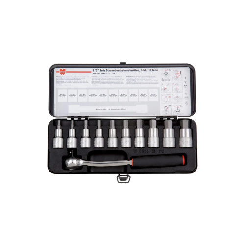 Set ZEBRA nasadnika 1/2', imbus, OK5-19, 11kom.