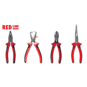Set RED LINE klešta radionička, 4 kom