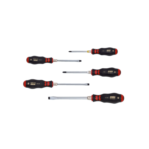 Set 3K ZEBRA odvijač sa udarnom kapom šlic+PH 5kom