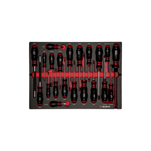 Set odvijača u neoprenskom ulošku, 21 kom.   