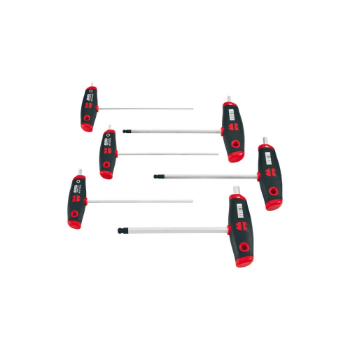 Set ZEBRA T-odvijača, imbus-kugla OK 2,5-8/6 kom.