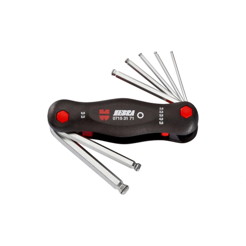 Set ZEBRA ugaonih imbus ključ.loptasta glava/7 k.