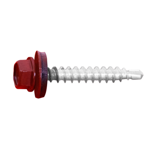 Vijak samobuš. drv.pod 4,8x35 RAL3009 crveno tamno