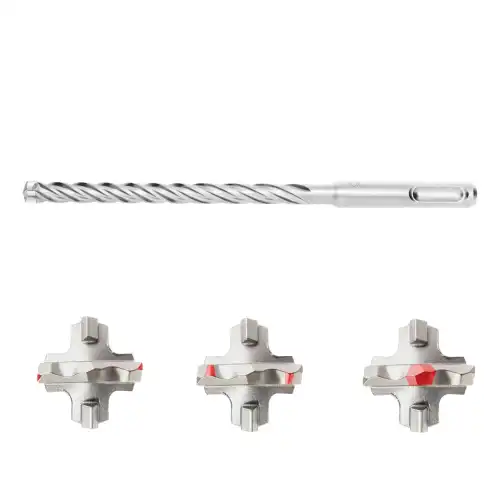 ZEBRA zidarska burgija 4-spir.SDS-plus 6x315/250