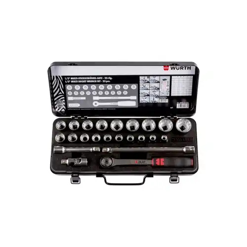 Set ZEBRA nasadnika 1/2'', Multi, OK10-32, 23kom.