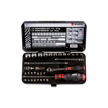 Set ZEBRA nasadnika 1/4', 6-ugaoni, OK4-14, 32kom.