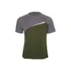 Muška majica Quickdry, sivo-zelena