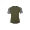 Muška majica Quickdry, sivo-zelena