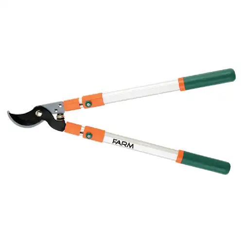 Voćarske makaze, teleskop, dvoručne,al, krive,28''