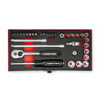 REDLINE, Set nasadnih 6-ugaonih ključ 1/4'' 34kom