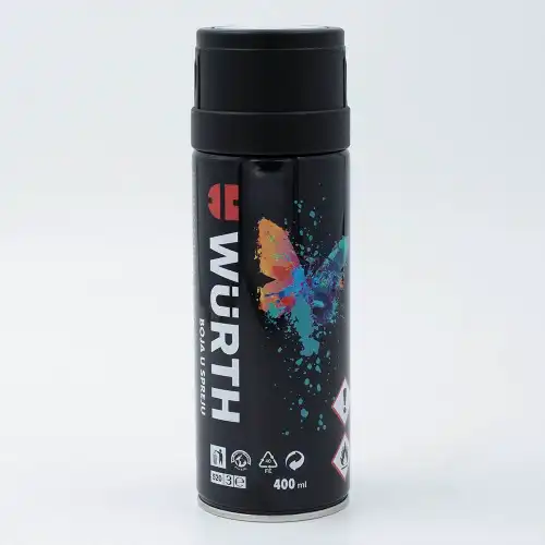 Boja u spreju, CRNI mat RAL9005, 400ml