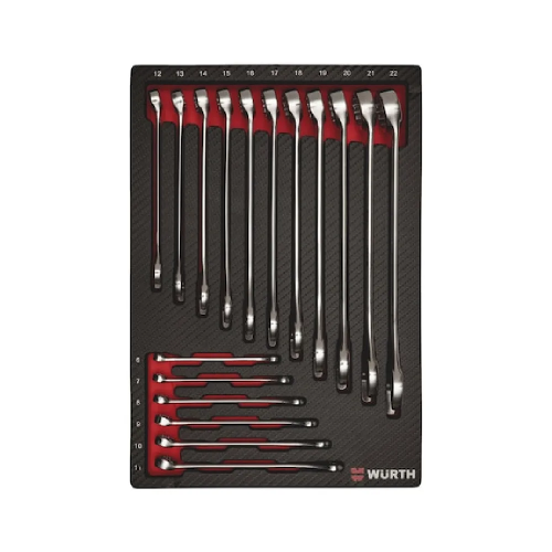 Set ZEBRA okasto-vilj.ključ. OK6-22 neopren 17kom.