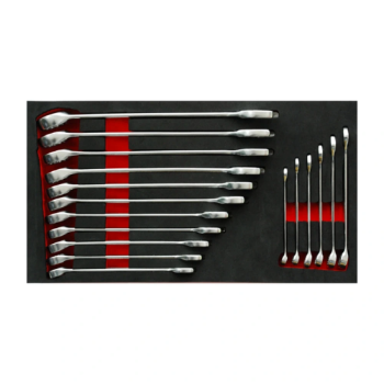 RED LINE set ok-viljuš. ključeva u neoprenu, 17kom