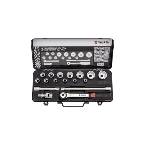 Set ZEBRA nasadnika 1/2', 6-ugaoni, OK10-32, 17kom