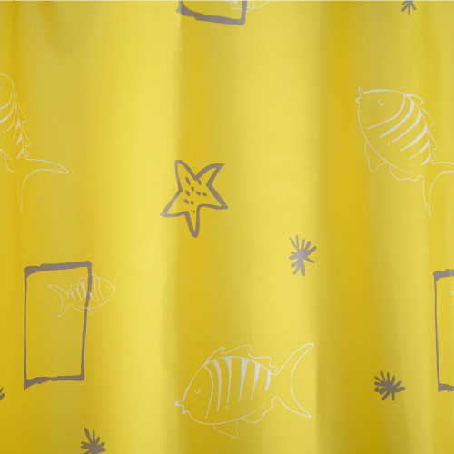 Kupatilska Zavesa, 180x200cm, poliester, SUMMER