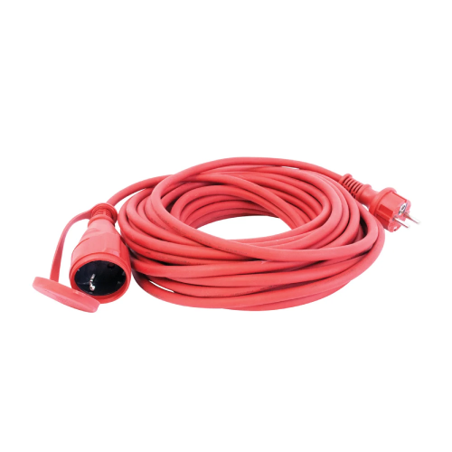 Produžni kabl, 15m x 1,5mm2 PRO, crveni