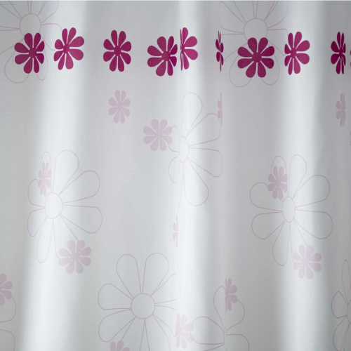 Kupatilska Zavesa, 180x200cm, poliester, FLOWER
