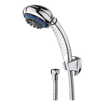 Set tuša CARBALLO-ručka 8 mlazova, crevo 150cm, zi