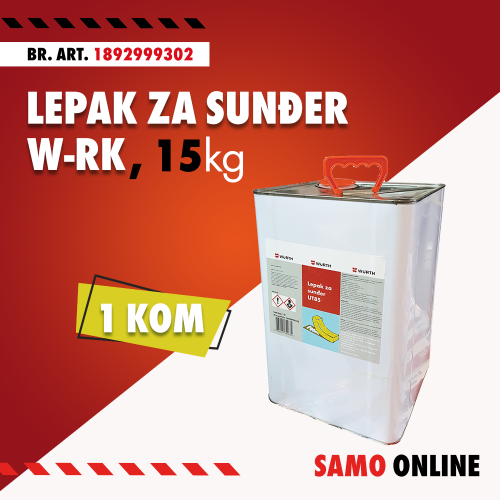 Fotografija Lepak za sunđer W-RK, 15 kg