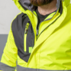 Fotografija Zimska jakna, ELBRUS Hi-Vis