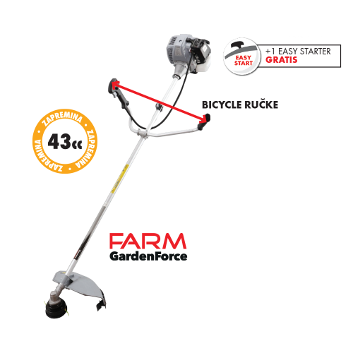 Fotografija Motorni trimer FT43PK, 43cc