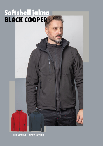 Softshell jakna, NAVY COOPER