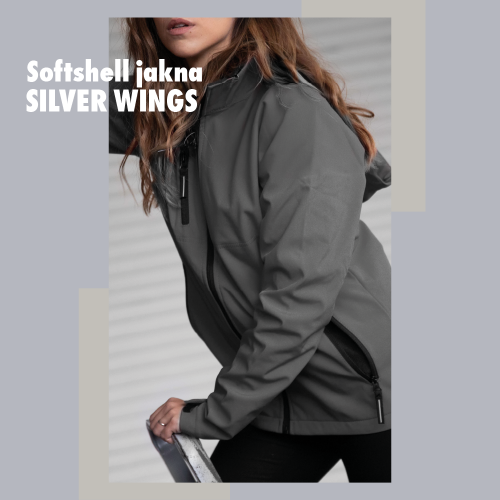 Softshell jakna, SILVER WINGS W