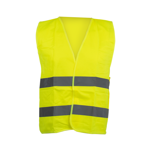 Signalni prsluk, CARLINE, žuti, vel. univerzalna