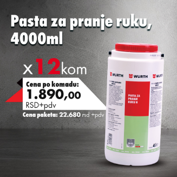 Fotografija Pasta za ruke 0893900000 4L x 12kom