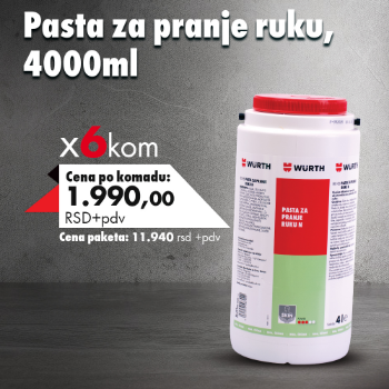 Fotografija Pasta za ruke 0893900000 4L x 6kom 
