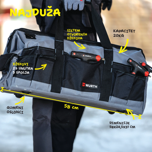 Fotografija BETA Torba za alat sa otvorenim džepovima