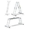 Fotografija Merdevine aluminijumske multifunkcionalne sa platformom, 4x3
