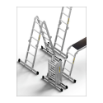 Fotografija Merdevine aluminijumske multifunkcionalne sa platformom, 4x3